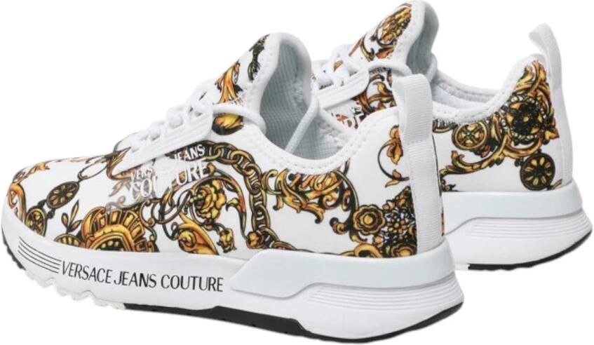 Versace Jeans Couture Sneakers with Logo Wit Dames - Foto 6