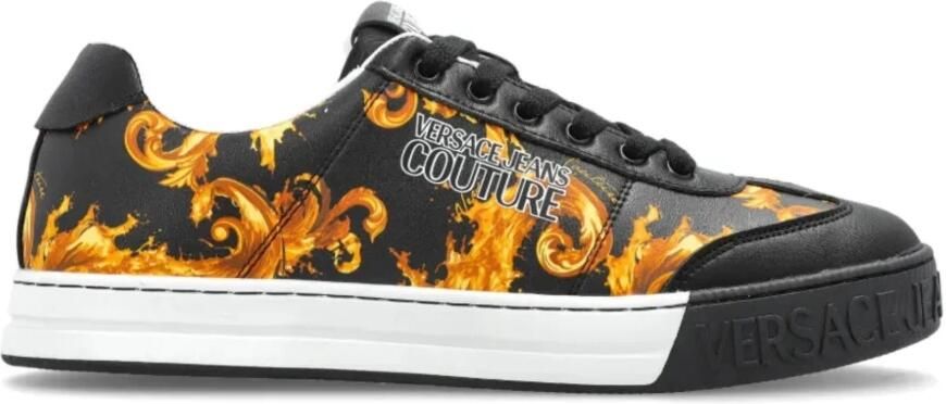 Versace Jeans Couture Barocco Patterned Sneakers