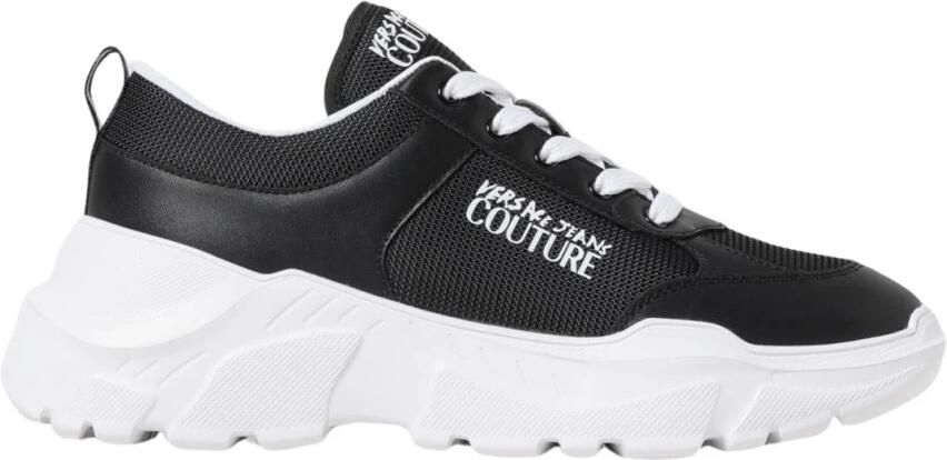 Versace Jeans Couture Low Top Sneakers Chunky Sole Wo Black - Foto 4
