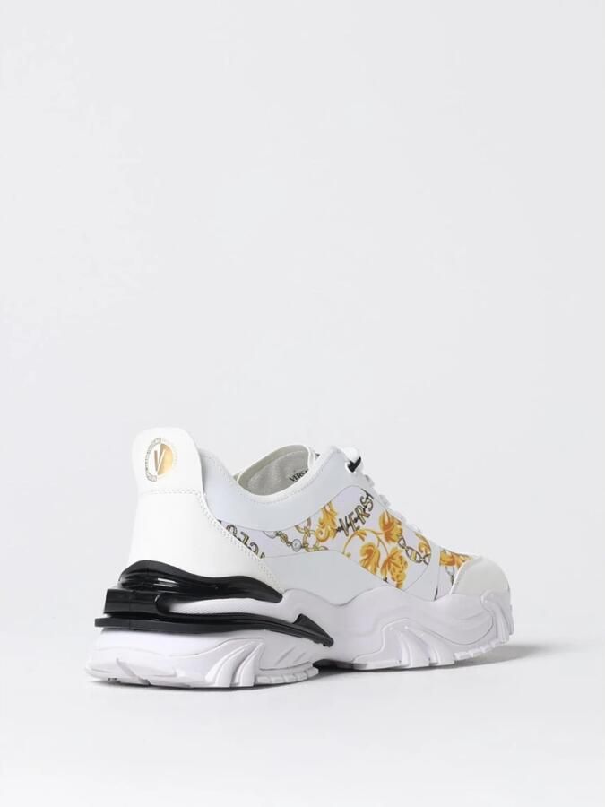 Versace Jeans Couture Witte Sneakers voor Mannen Aw24 White Heren