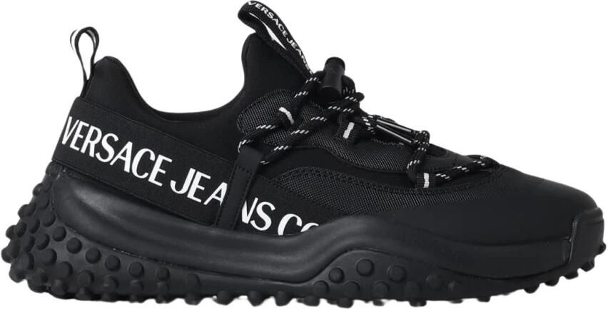 Versace Jeans Couture Stijlvolle Sneakers met Quick-lace Sluiting Black Heren - Foto 3