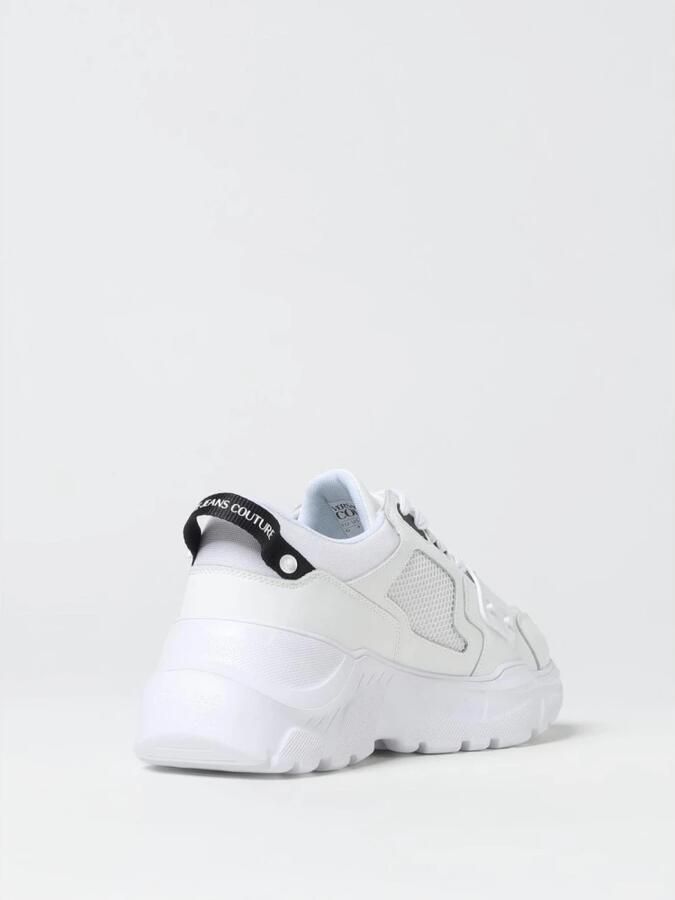 Versace Jeans Couture Chain Reaction Sneaker White Leather Chunky Sole - Foto 6