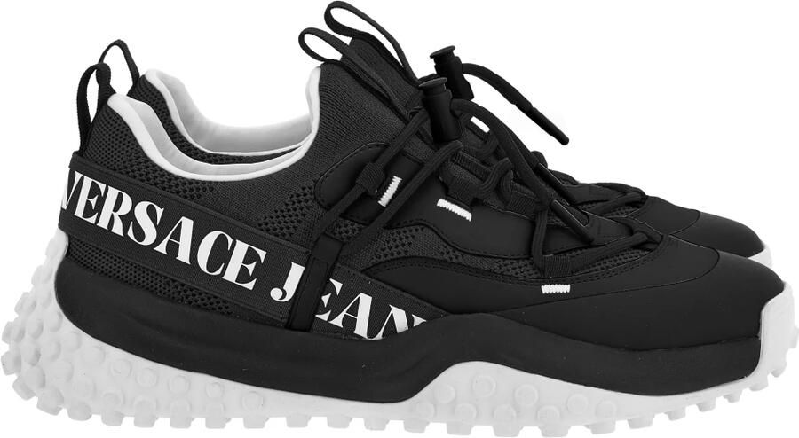 Versace Jeans Couture Versace Couture Heren Sneakers Zwart 80YA3SN2-ZSE12 899 Hyber - Foto 4