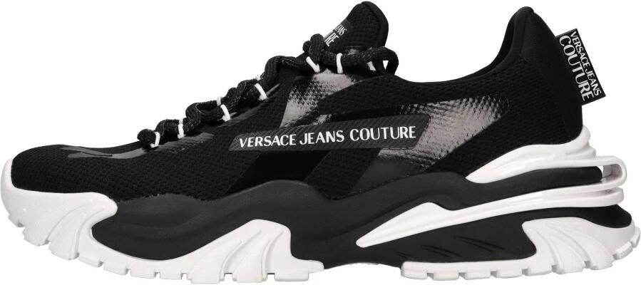Versace Jeans Couture Versace Jeans Schoenen Zwart Polyester sneakers zwart