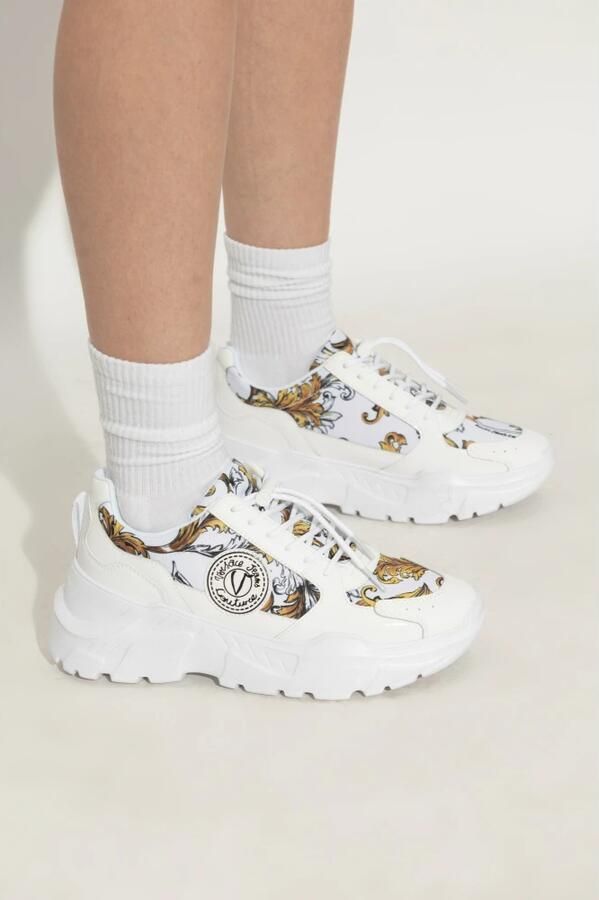 Versace Jeans Couture Floral Print Chunky Sneakers - Foto 2