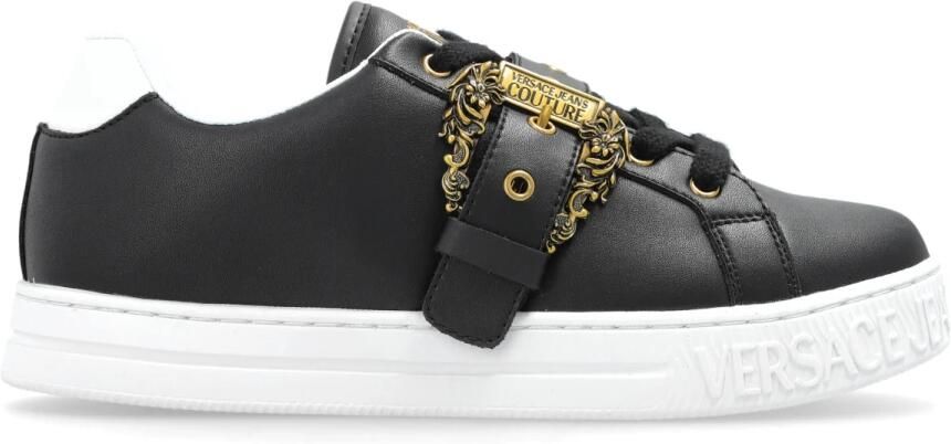 Versace Jeans Couture Sportieve Schoenen met Decoratieve Gesp