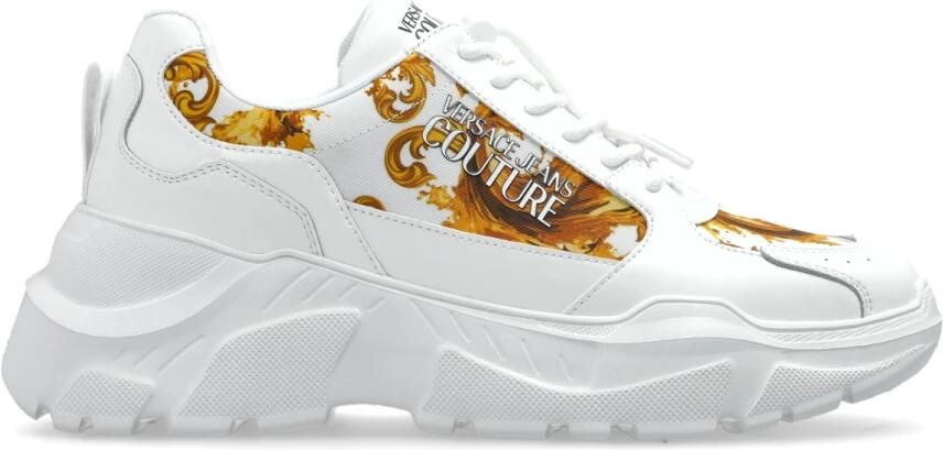 Versace Jeans Couture Sportschoenen met Barocco-patroon