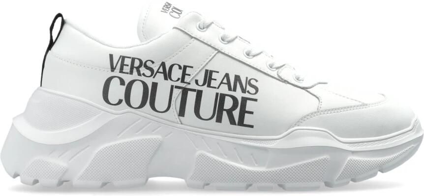 Versace Jeans Couture Sportschoenen met gedrukt logo