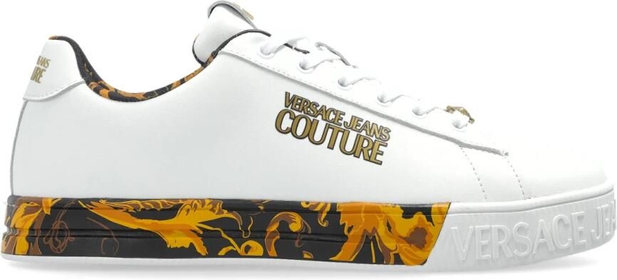 Versace Jeans Couture Sportschoenen met Gedrukt Logo