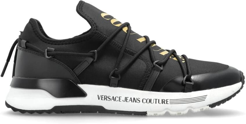 Versace Jeans Couture Versace Couture Heren Sneakers Zwart 80YA3SA6-ZSE16 899 Dynamic - Foto 3