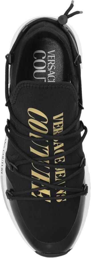 Versace Jeans Couture Versace Couture Heren Sneakers Zwart 80YA3SA6-ZSE16 899 Dynamic - Foto 4