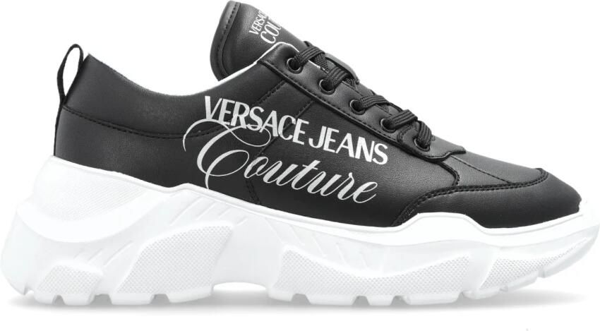 Versace Jeans Couture Sportschoenen met Geprint Logo