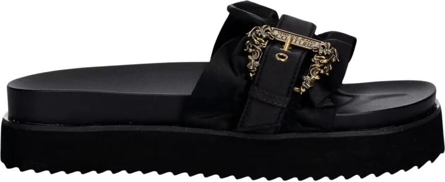 Versace Jeans Couture Versace Couture Dames Slipper Zwart VA3SM5 899 Arizona - Foto 7