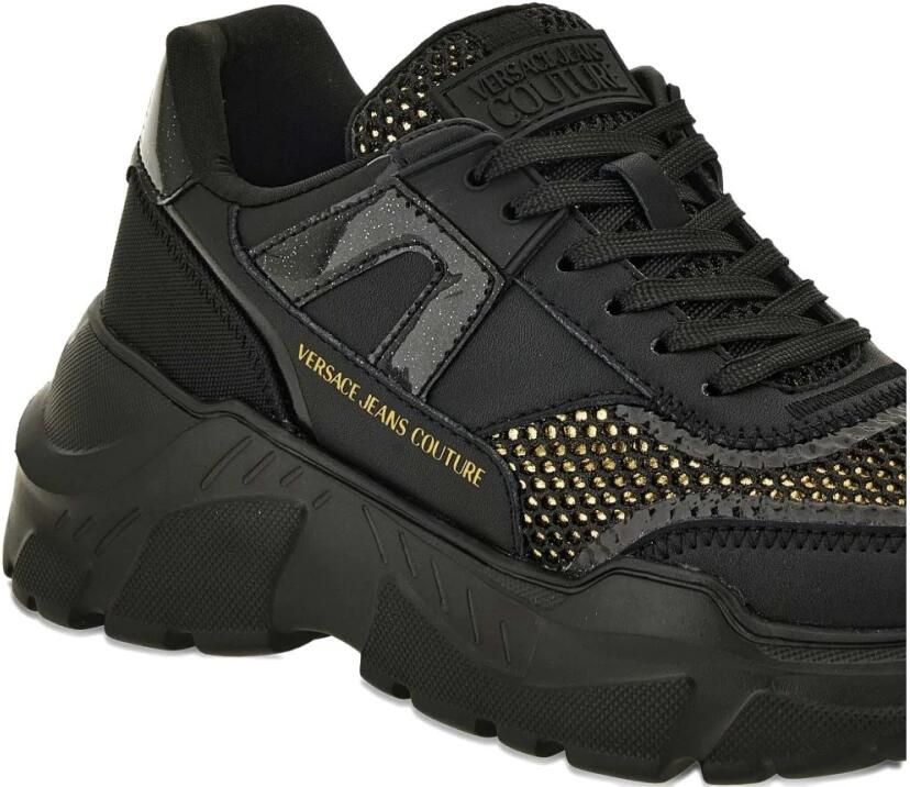 Versace Jeans Couture Zwarte Sneakers voor een stijlvolle look - Foto 2