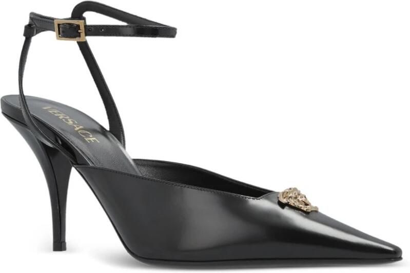 Versace Medusa Décolleté Slingback Stiletto Hak - Foto 5