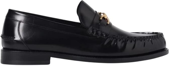 Versace Leather Loafers