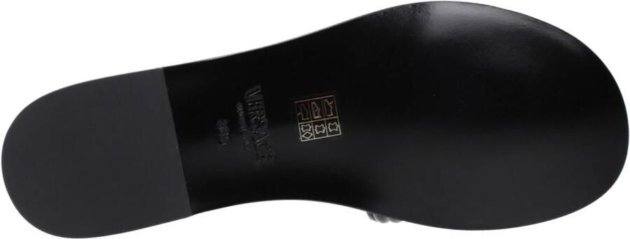 Versace Iconische instapsandalen met Medusa-logo Black Dames - Foto 2