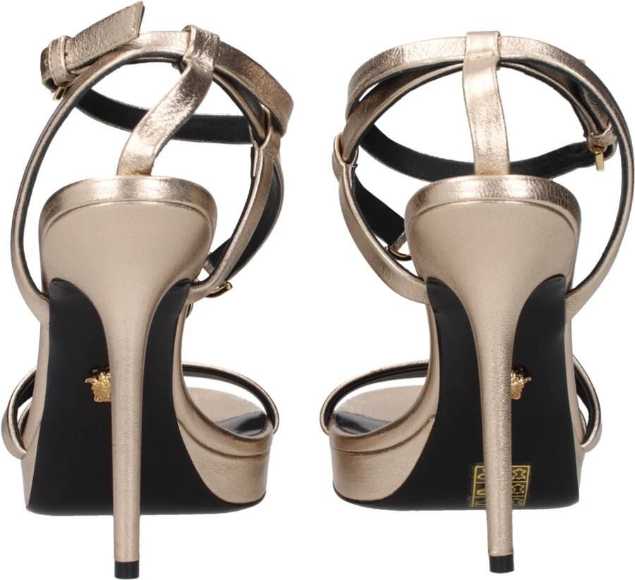 Versace Sandalen met hakken van leer Yellow Dames - Foto 2