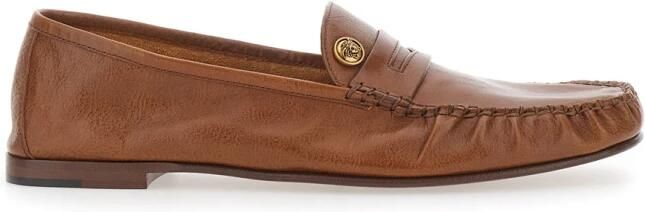 Versace Loafers met knoopdetail