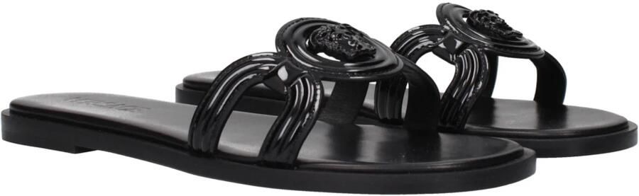 Versace Iconische instapsandalen met Medusa-logo Black Dames - Foto 5