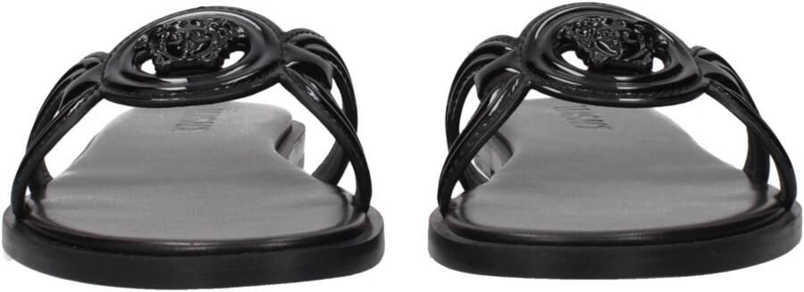 Versace Iconische instapsandalen met Medusa-logo Black Dames - Foto 3
