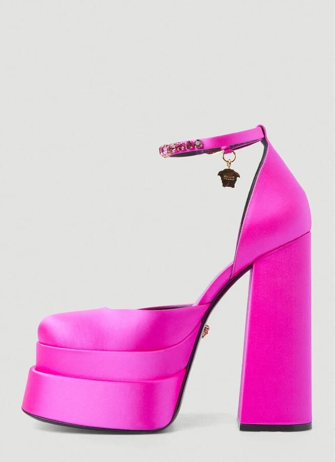 Versace Medusa Aevitas Platform Hakken - Foto 5