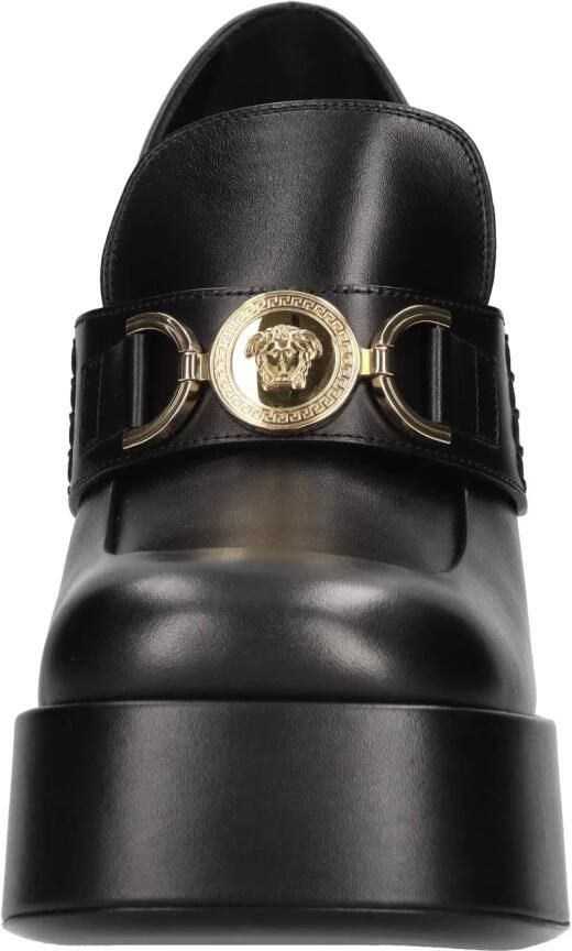 Versace Zwarte Aevitas Platform Loafers Black Dames - Foto 2