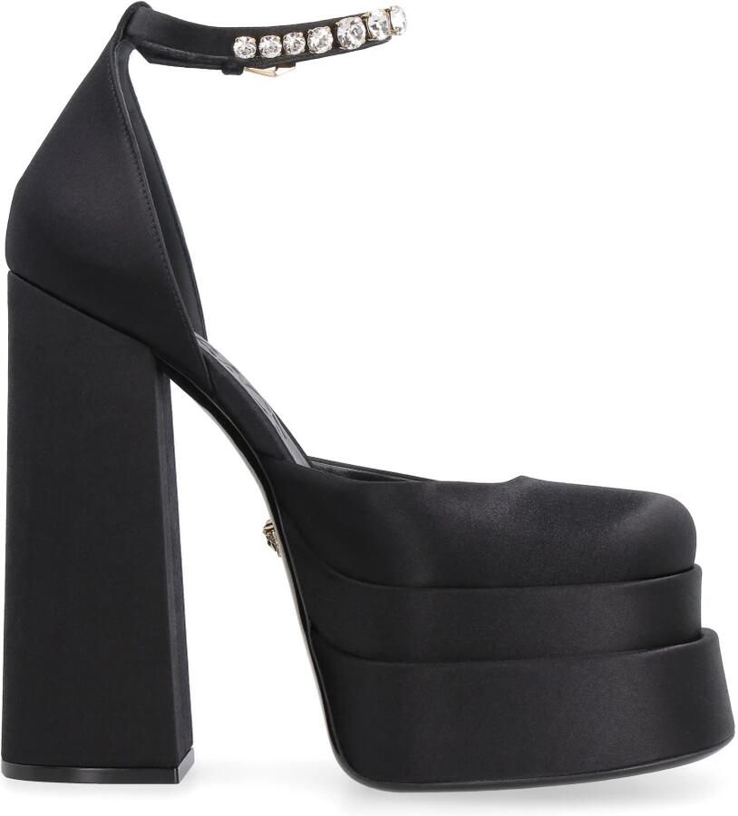 Versace Medusa Aevitas Satin Pumps