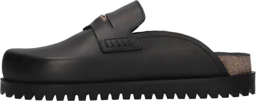 Versace Medusa Leren Muiltjes met Penny Strap Black Heren - Foto 2