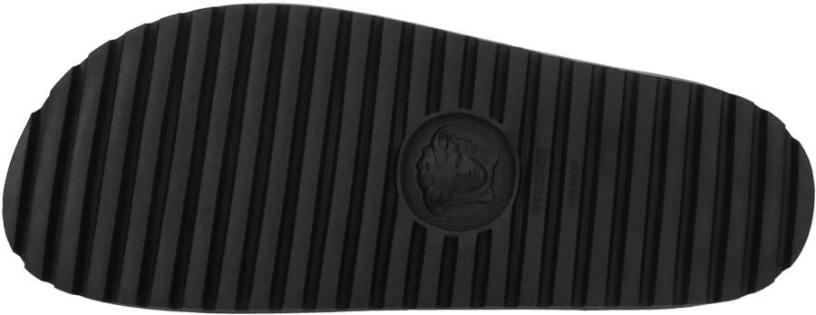 Versace Medusa Leren Muiltjes met Penny Strap Black Heren - Foto 3