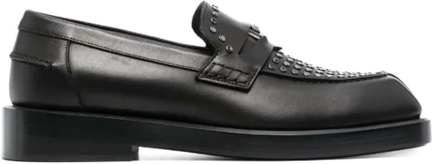 Versace Medusa Studded Loafers