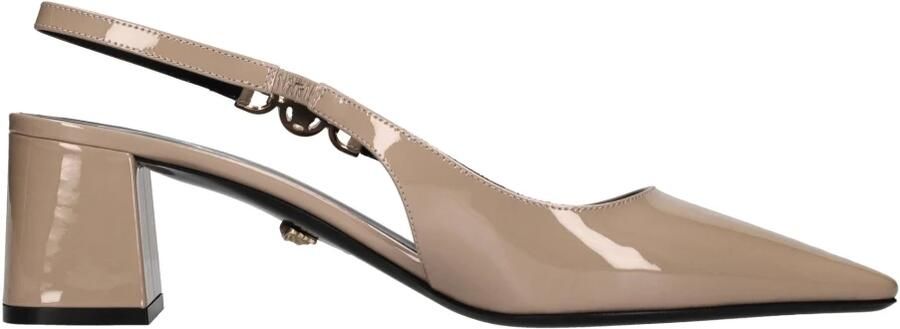 Versace Luxe Leren Slingback Sandaal Pink Dames - Foto 4