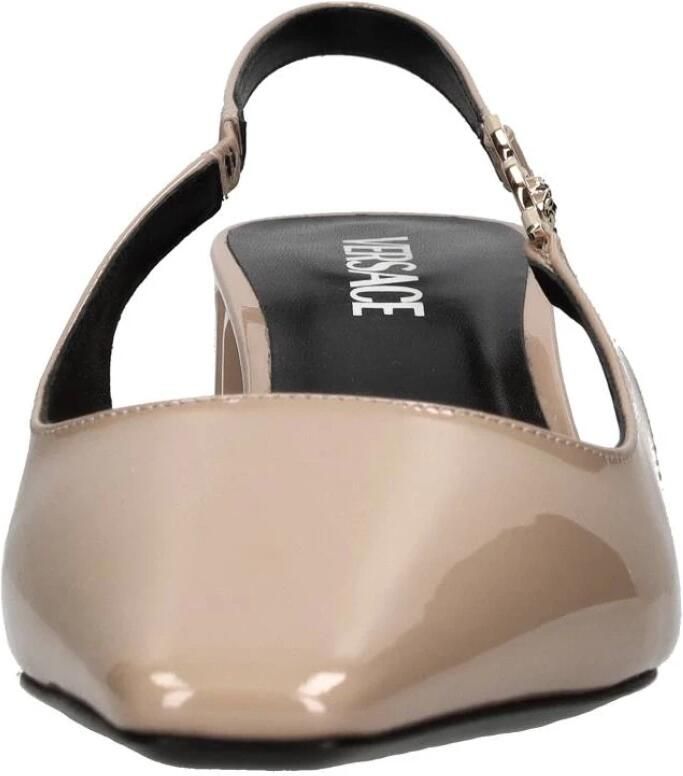 Versace Luxe Leren Slingback Sandaal Pink Dames - Foto 2