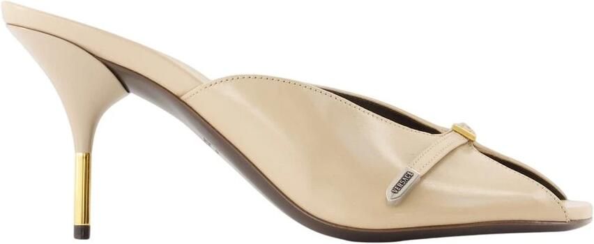 Versace Nyx 80 Leren Mules