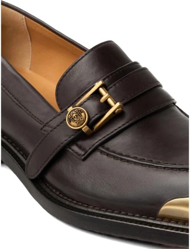 Versace Primo leren loafers - Foto 2