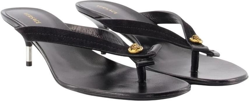 Versace Pumps Leer – Zwart - Foto 2