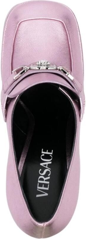 Versace Roze Medusa Platform Pumps Roze Dames