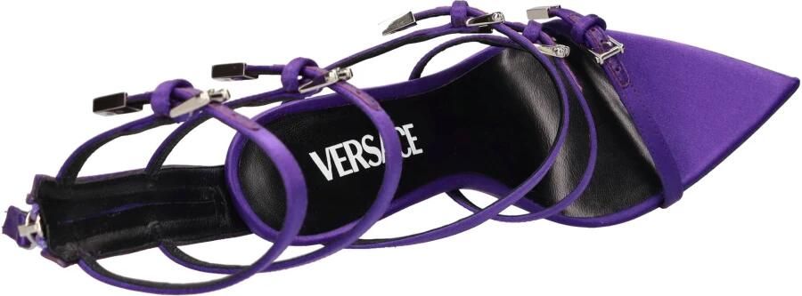 Versace Pin-Point hak sandalen Purple Dames - Foto 4