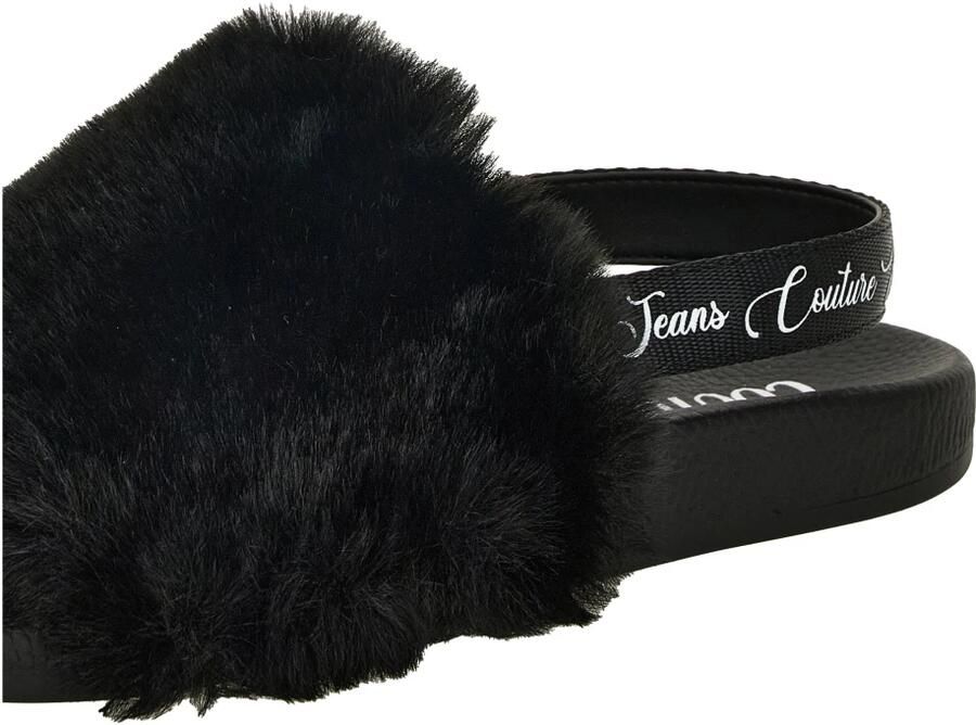 Versace Slingback Slippers met Bontrand - Foto 2