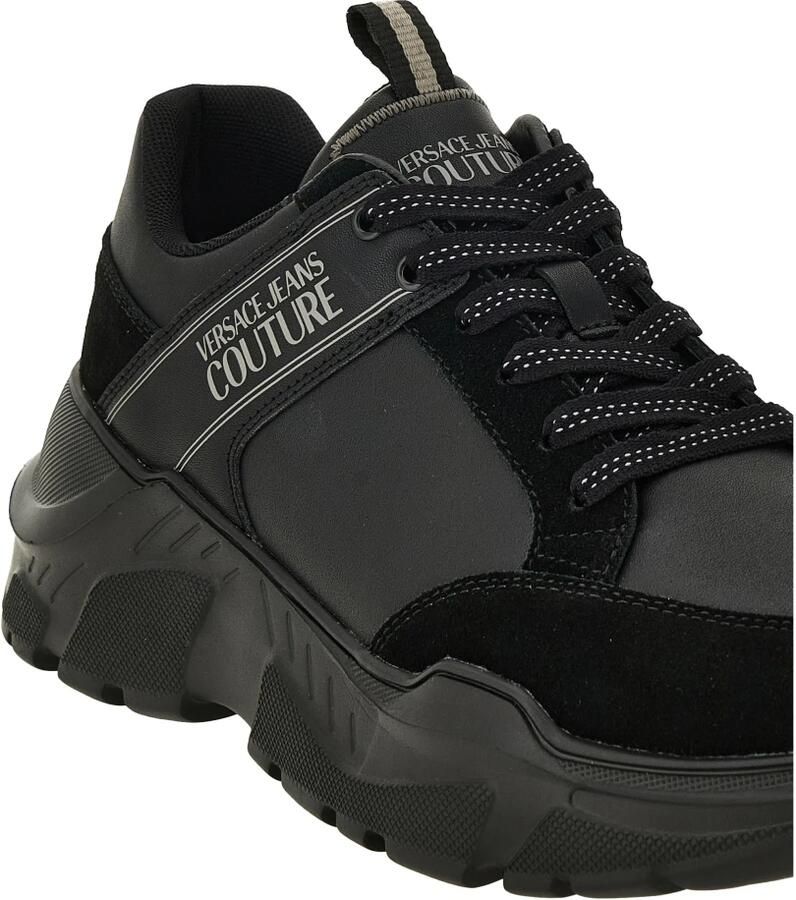 Versace Jeans Couture Lage leren sneakers met uitneembare binnenzool - Foto 2