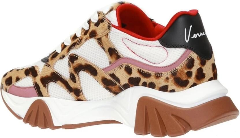 Versace Luipaard Sneakers met Mesh Panelen - Foto 2
