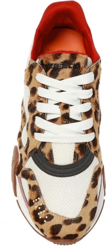 Versace Luipaard Sneakers met Mesh Panelen - Foto 3