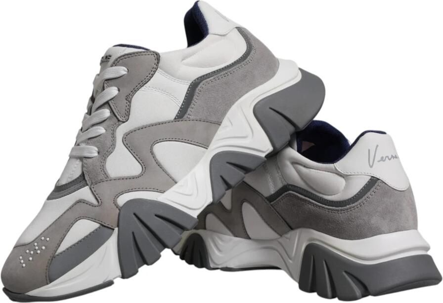 Versace Grijze Chunky Lage Sneakers - Foto 2