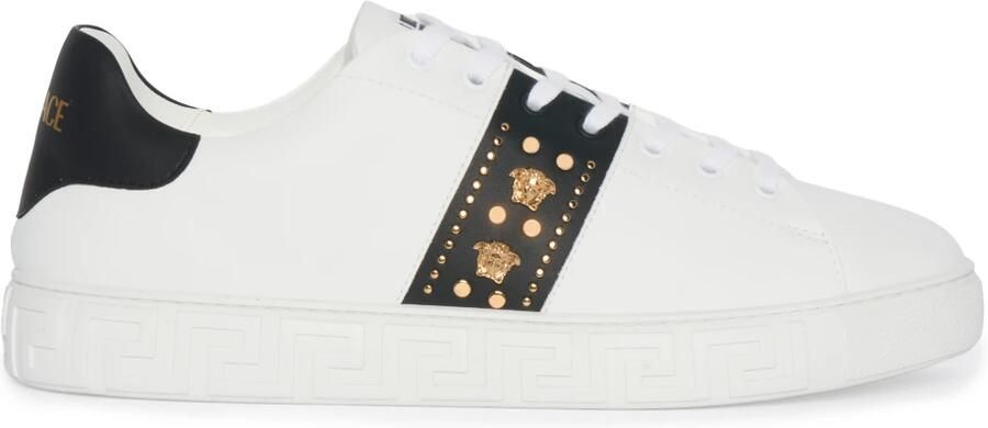 Versace Studded Greca Sneakers - Foto 2