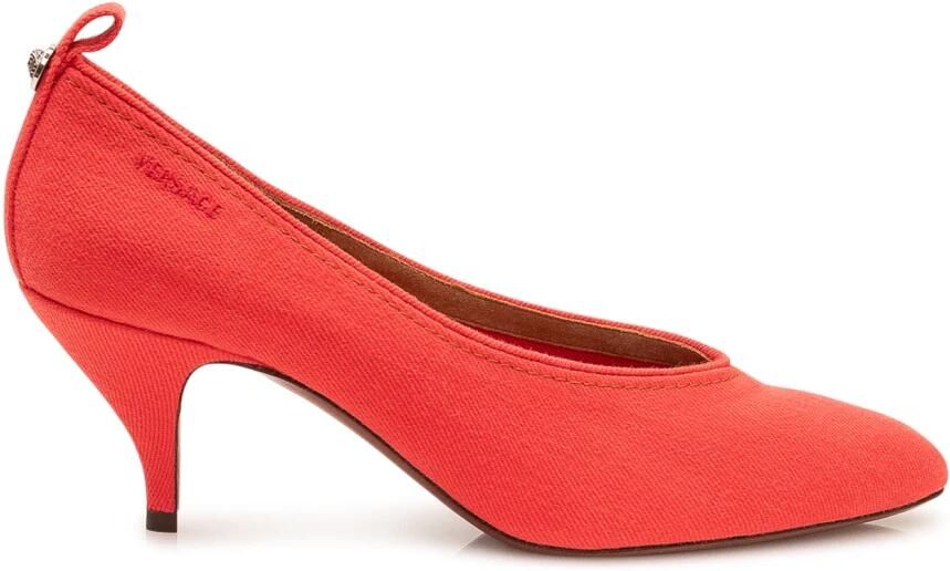Versace Tina Denim Pump 65 mm