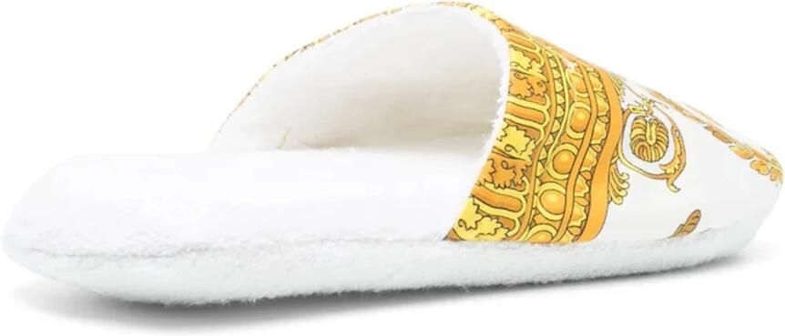 Versace Witte I Love Baroque Pantoffels - Foto 3