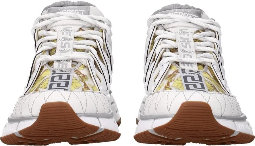 Versace Greca-patroon lage top sneakers White