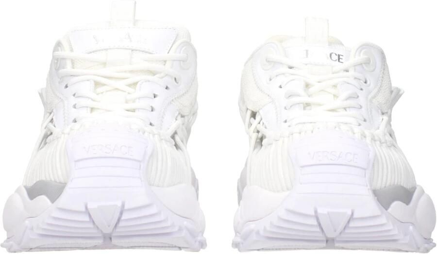 Versace Witte Sneakers voor een stijlvolle look White Heren