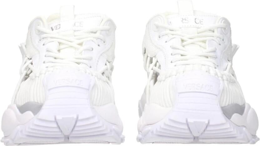 Versace Low-Top Sneakers White Panelled Sneakers With Cut-Out in wit - Foto 2