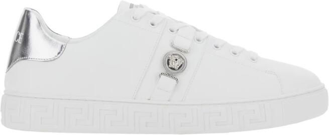 Versace Witte Sneakers GRECA BIGGY Mannen